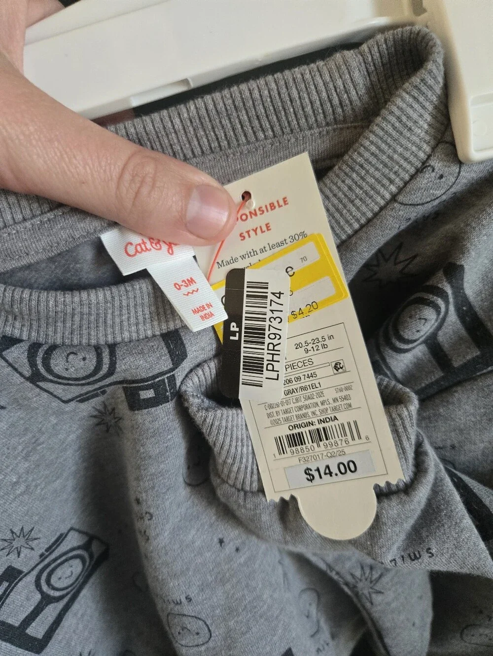 Cat & Jack - Camera Print 2pc Sweatshirt And Joggers